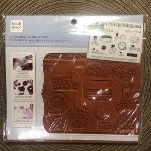 Heidi Grace Rubber Cling Stamps